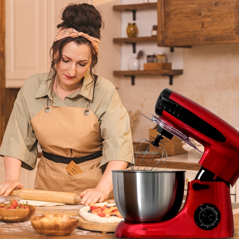 Pétage debout avec une tête de lit multifonctionnable 4 en 1 rouge | Bronkitchen ©, comment est le mélangeur à pétrissage, qu'est-ce que le mélangeur à pétrissage, le mélangeur amasseur, le mélangeur amasseur en aluminium, le mélangeur amasser Bronmart, le puissant mélangeur de pétrissage, le mélangeur, le mélangeur amasse de, co.uk