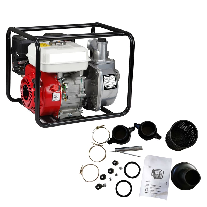 Motobomba, professional water pump to supply or drain water | Brontools ©