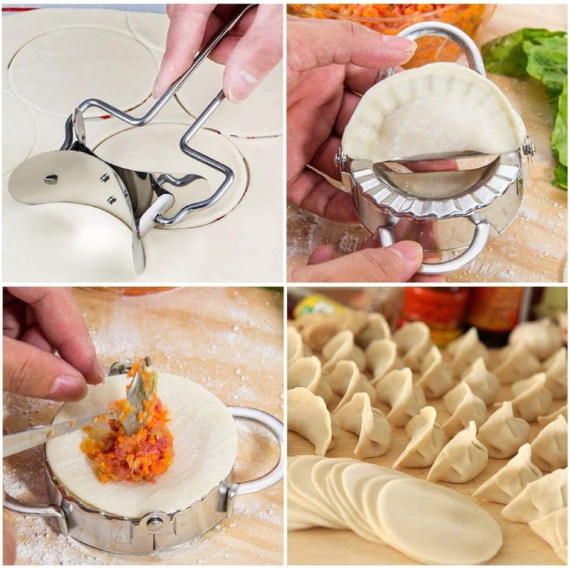 foto Empanadillas preparadas con el Juego de moldes para hacer empanadillas e Moldes para Ravioli | BronKitchen©