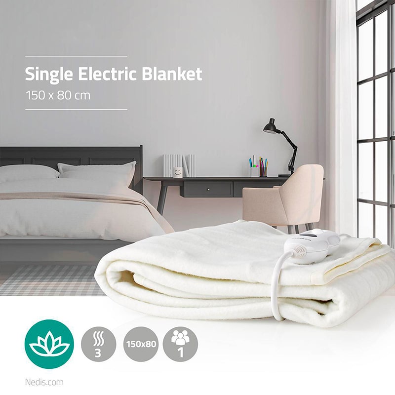 Blanket, 150x80cm electric blanket - White | Bronnedis ©, Blankets, Electric Pillow, Bronmart Electric Blanket, Quality Blanket, Electric Thermal Manta, Bronmart, is, fr, nl, be, it, it, co.uk