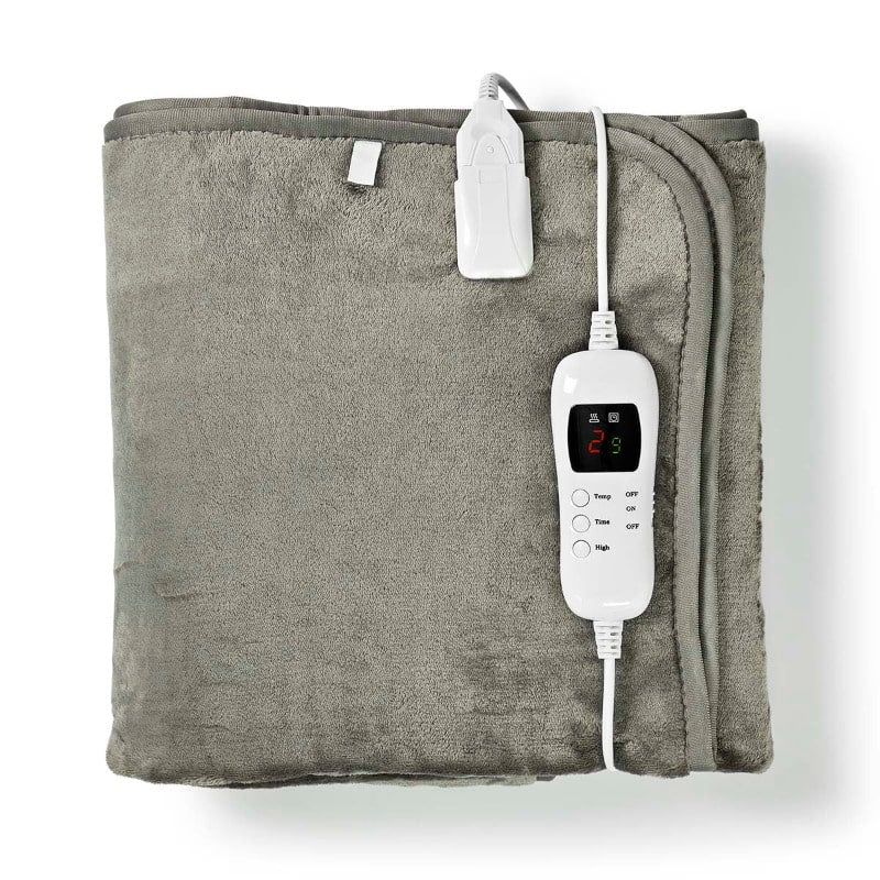 Blanket electric, 150 x 80cm electric blanket - Gray white | Bronnedis ©, Blankets, Electric Pillow, Bronmart Electric Blanket, Quality Blanket, Electric Thermal Manta, Bronmart, is, fr, nl, be, it, it, co.uk