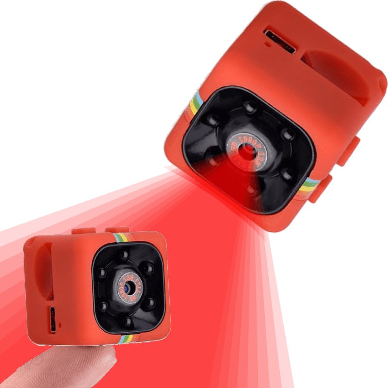 Mini Camara Espia, HD1080P Red Wireless Security Camera | Brongadgets ©