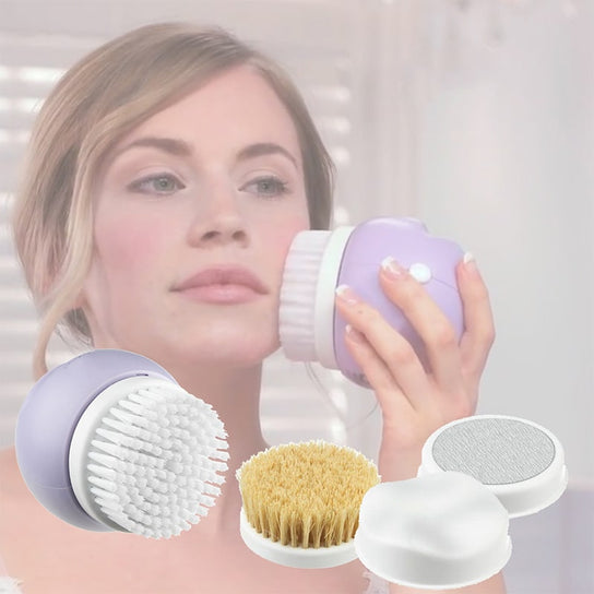 Puissante-pied-pied-Hard-Skin-Skin-rechargeable, nettoyage de brosse-4-en-1 para-soins-Body-bronbeauty ©, nettoyage de brosse-facial-4-en-1, masseur-facial-électrique -Clean-Poros-facial-avec-4-cabezas-de-brosse-for-el-acné, points-noir, cuir et maquillage, eau résistant à al-eau, masseur, 4 tête, outil de soins -de la peau, bronmart, es, fr, nl, être, it, de, co.uk