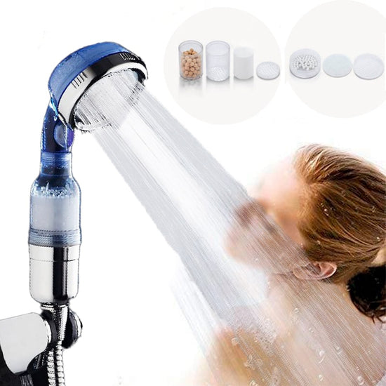 LED Alcachofa de ducha , Filtro filtración alta presión ahorro de agua 7  colores automáticamente sin pilas necesario Spray de mano 1.6 para seco  piel & pelo, Moda de Mujer