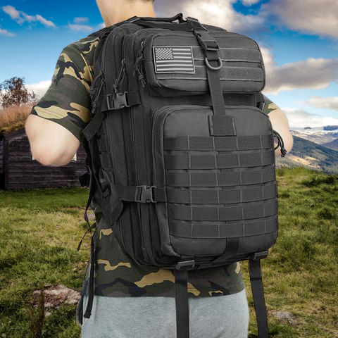 Bronmart ™ Military Rucksack 50L, der sowohl für Ausflüge, Camping, Fitnessstudio oder auf einer militärischen Mission serive, serive,