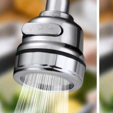 Hochdruck-Koch-Tap-Extender, rotierender Wasserhahnbelüfter, Wassersparende Tap-Düsen-Adapter, Bad-Sink-Zubehör 