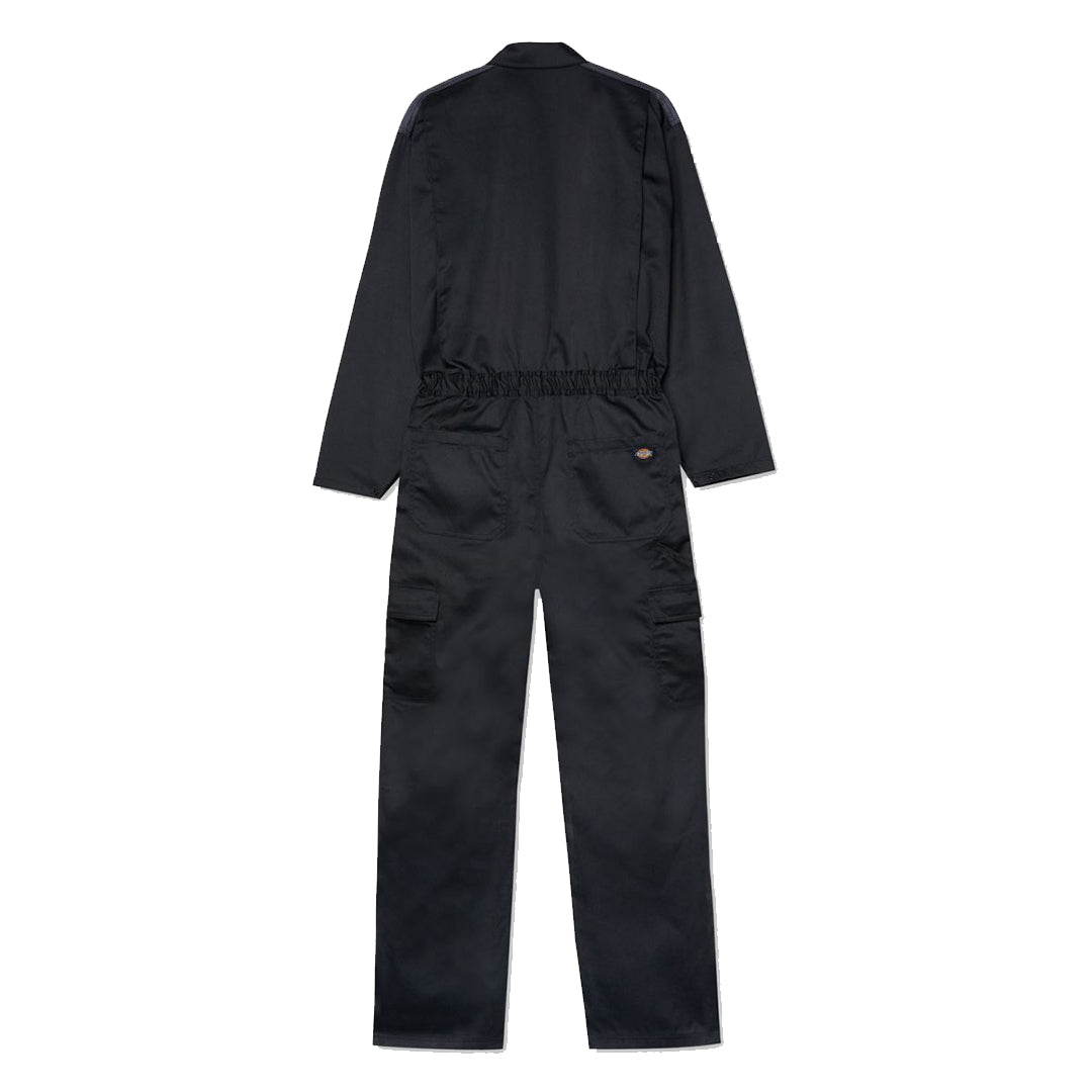 Everyday Coverall - Black/Grey by Dickies Jackets & Coats Dickies   