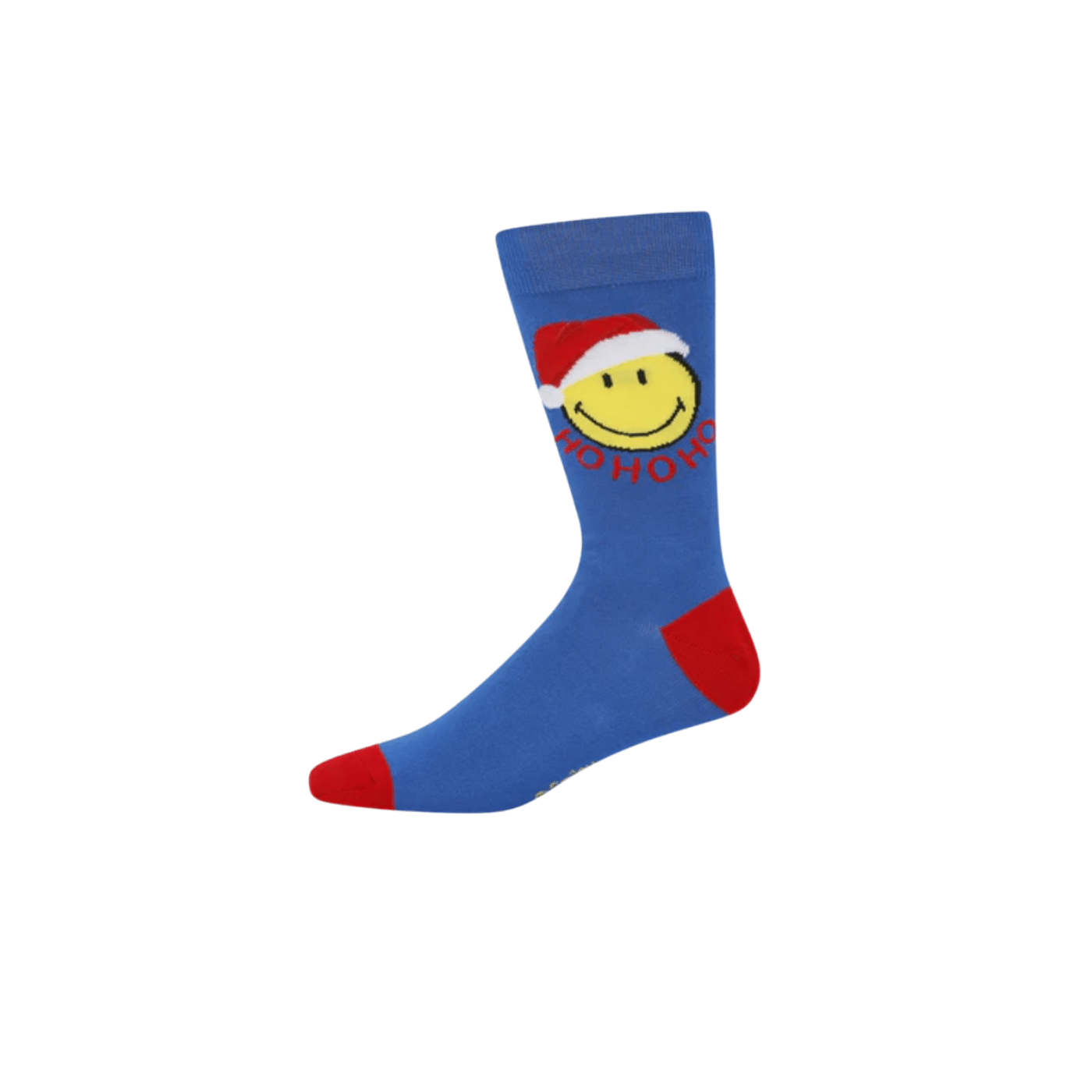 Bamboozld Mens Smiley HoHoHo Bamboo Sock Blue – Diabetes Shop