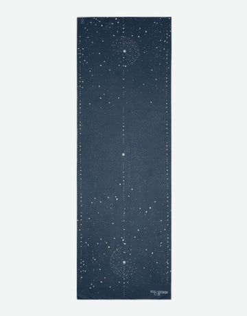 Yoga Hand Towel - Celestial - Ultra-Grippy, Moisture Absorbing & Quick-Dry