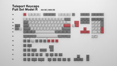 Teleport Keycaps Model R deutsches Layout