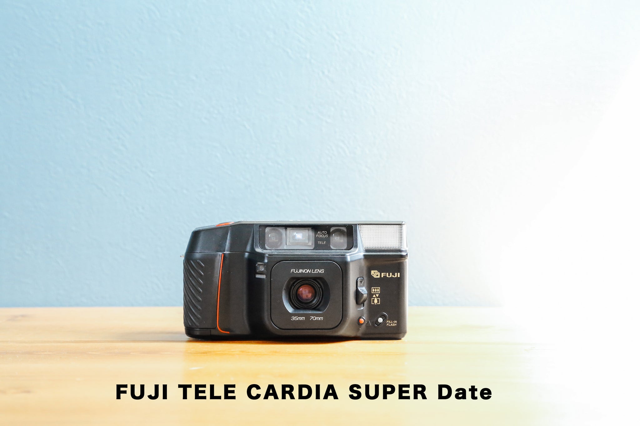 完動品＊FUJI TELE CARDIA super＊フィルムカメラ