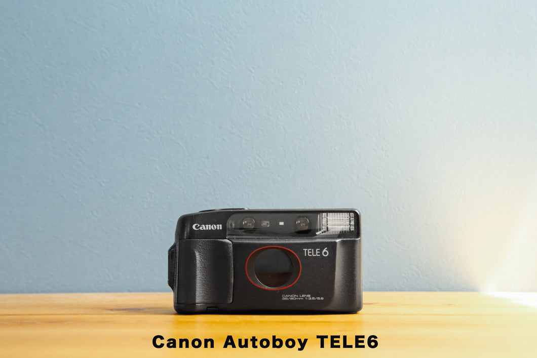 サービス 完動品 極美品Canon Autoboy TELE6 agapeeurope.org