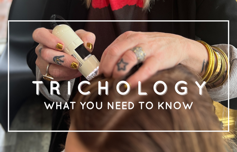 Trichology: What You Need to Know - scalp assessment being performed 