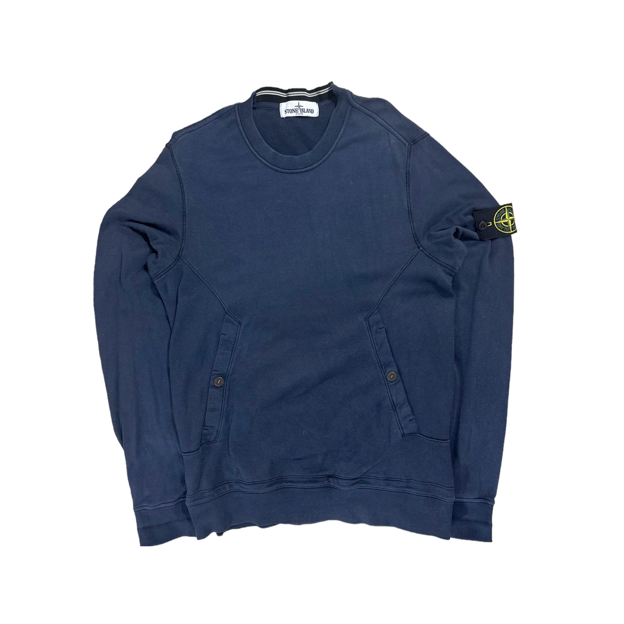 image of Stone Island Pullover Long Sleeved T Shirt