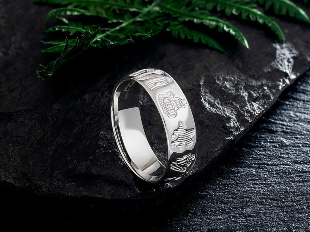 Silver History Of Ireland Ring