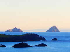 Skelligs from Foilhommerum Bay