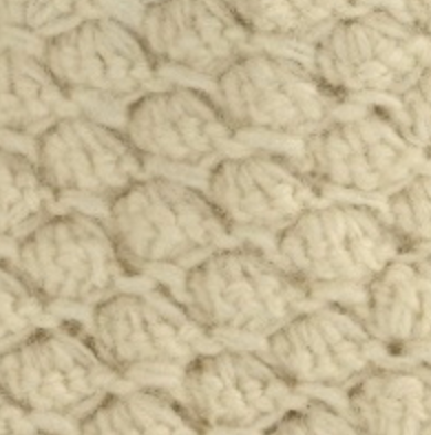 Aran Knitting - Blackberry Stitch