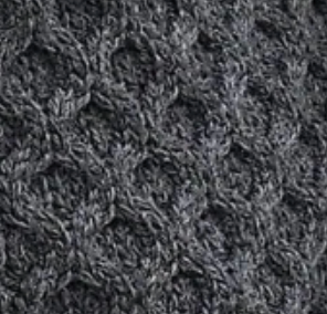 Aran Knitting - Honeycomb Stitch