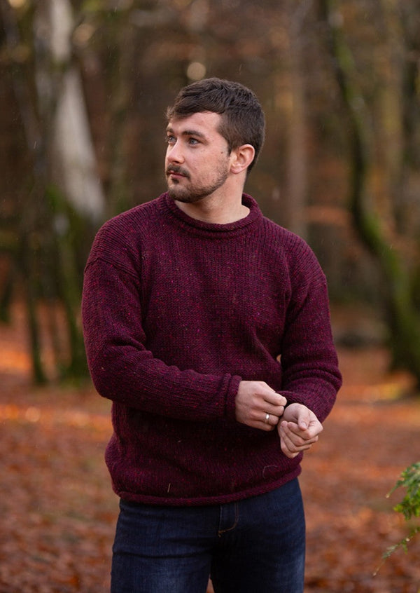 ‎Donegal's Crew Neck‎ Aran Sweater