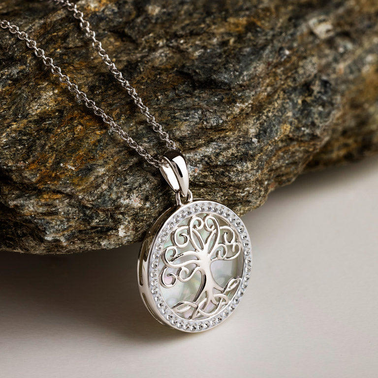 9ct Gold Celtic Tree Of Life - Celtic Necklaces