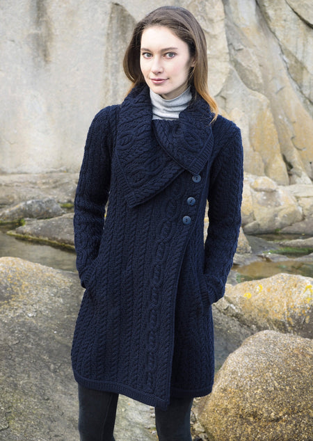 Women's Aran Cardigans | The Perfect Irish Gift | Made in Ireland ...