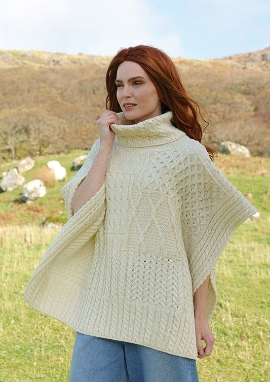 Merino wool shawl