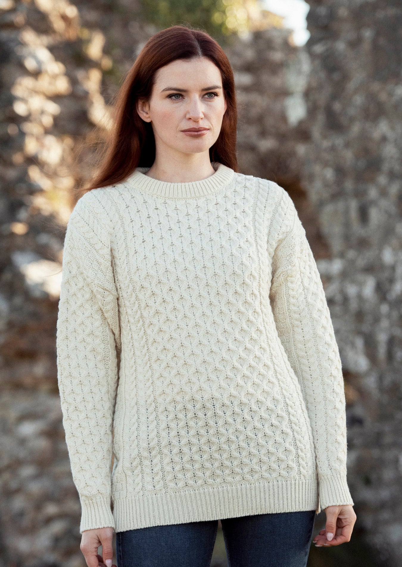 Women's Aran Sweaters | Made in Ireland | Free Shipping – Skellig Gift ...