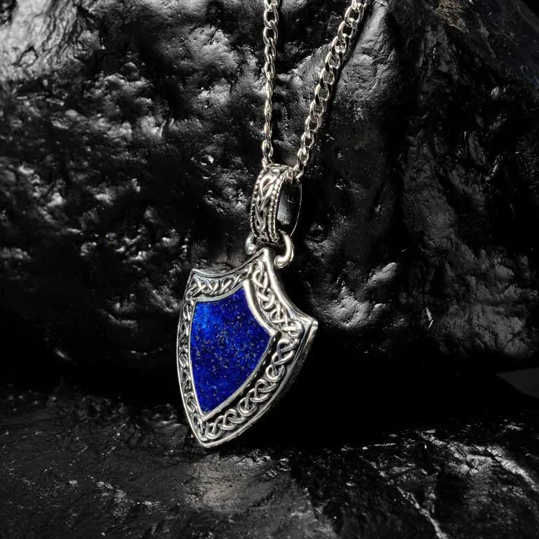 Buy Asma Jewel House The Wing Of Angel with blue evil eye Pendant Necklace  for Men (Blue) at Amazon.in