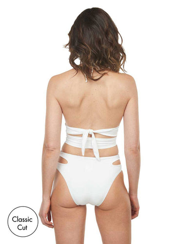 New Swimsuit Female Deep V Split Suspender Bikini Fashion Halter Belt Steel  Support Chest Pad Swimwear Three-Point Swim Suit - China Bikini and  Swimwear price
