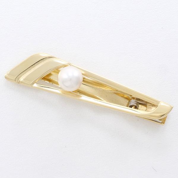 Image of 18K Pearl Tie Pin  in Excellent Condition