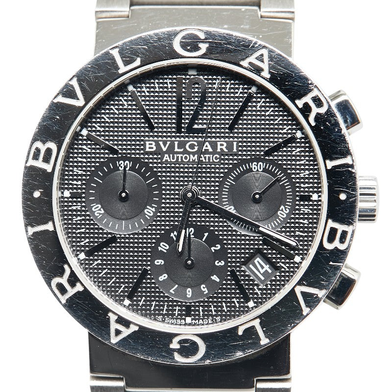 image of Bvlgari Bvlgari Chronograph Automatic Watch BB38SSCH Stainless Steel in Very Good Condition