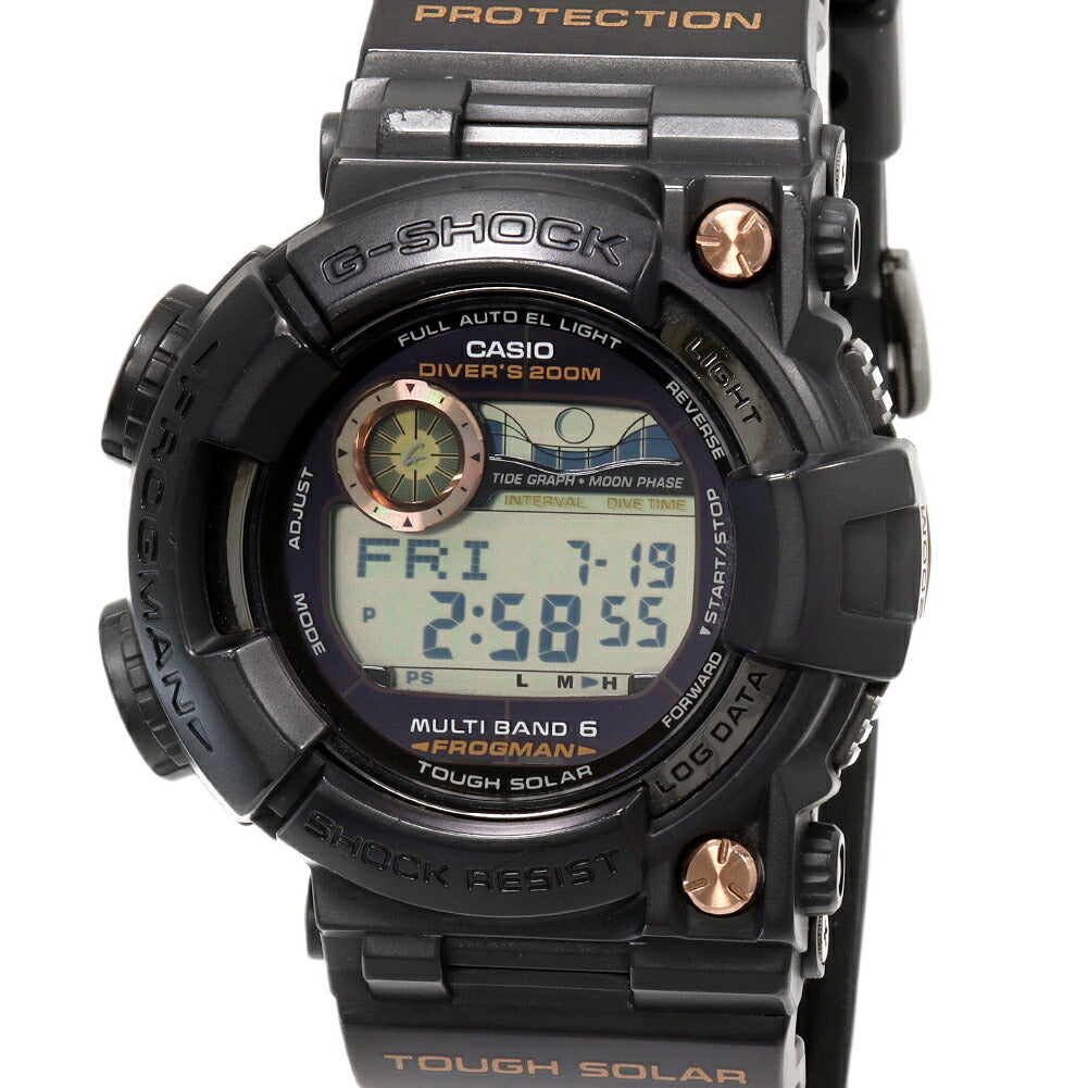 image of Casio G-SHOCK Frogman GWF-1000B-1JB Quartz Men's Watch in Great Condition