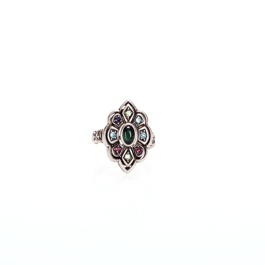 image of Gucci Crystal Ring Metal Ring in Great Condition