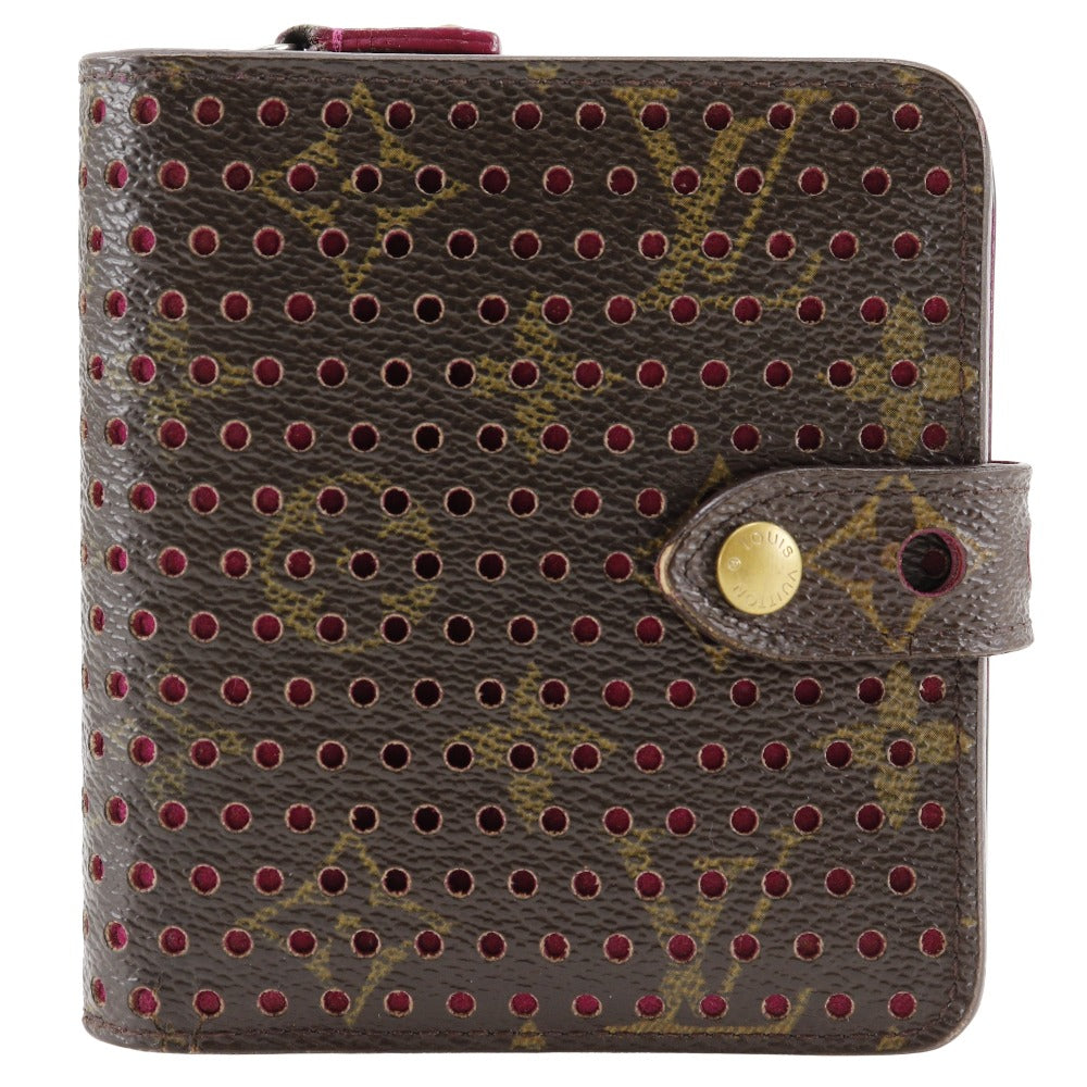 image of Louis Vuitton Monogram Canvas Compact Zip Wallet M95188