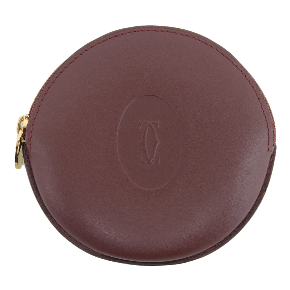 image of Cartier Leather Coin Case L3000111 in Great Condition