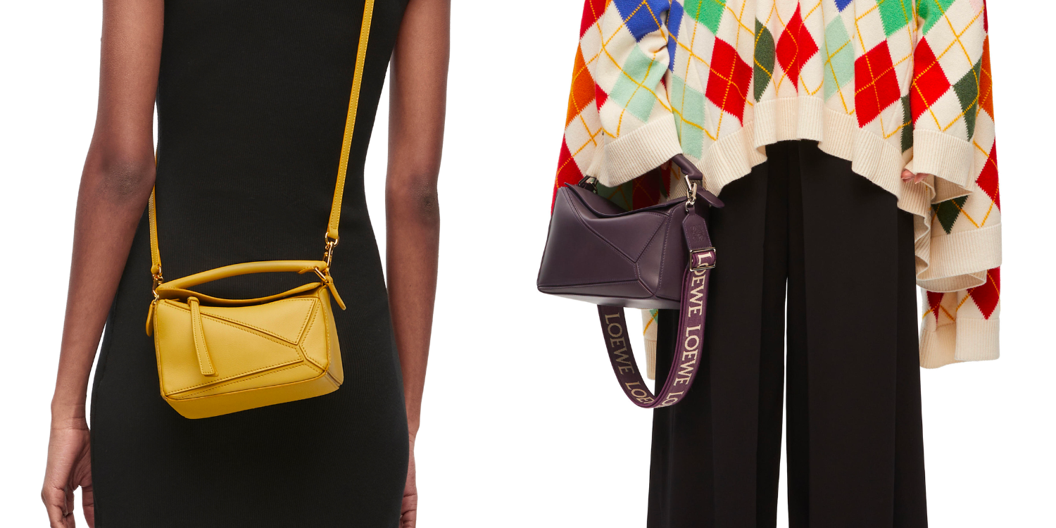 Loewe's Puzzle Bag is the newest favorite among celebrities