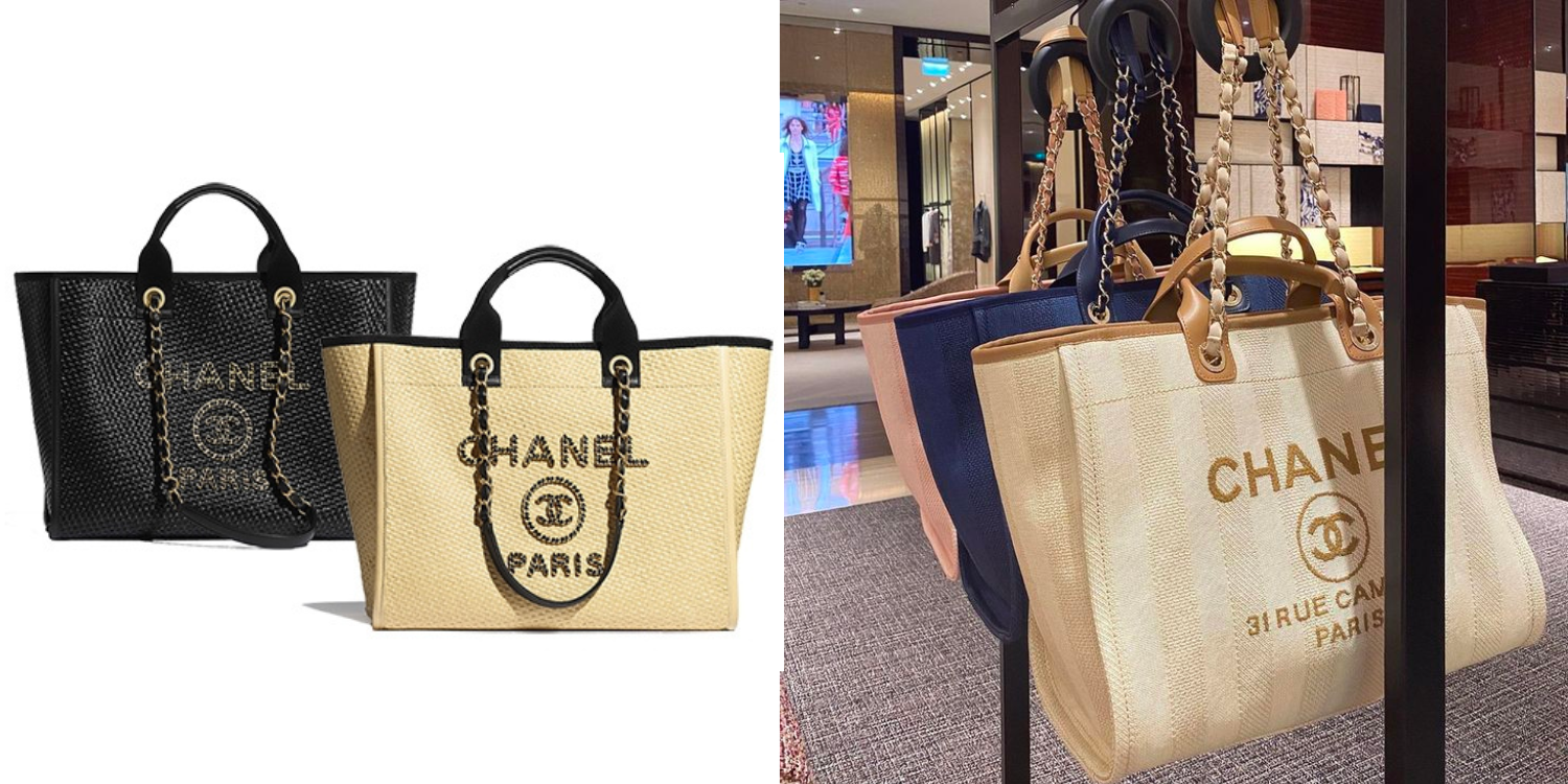 Chanel Deauville Tote Bag - Shop on Pinterest