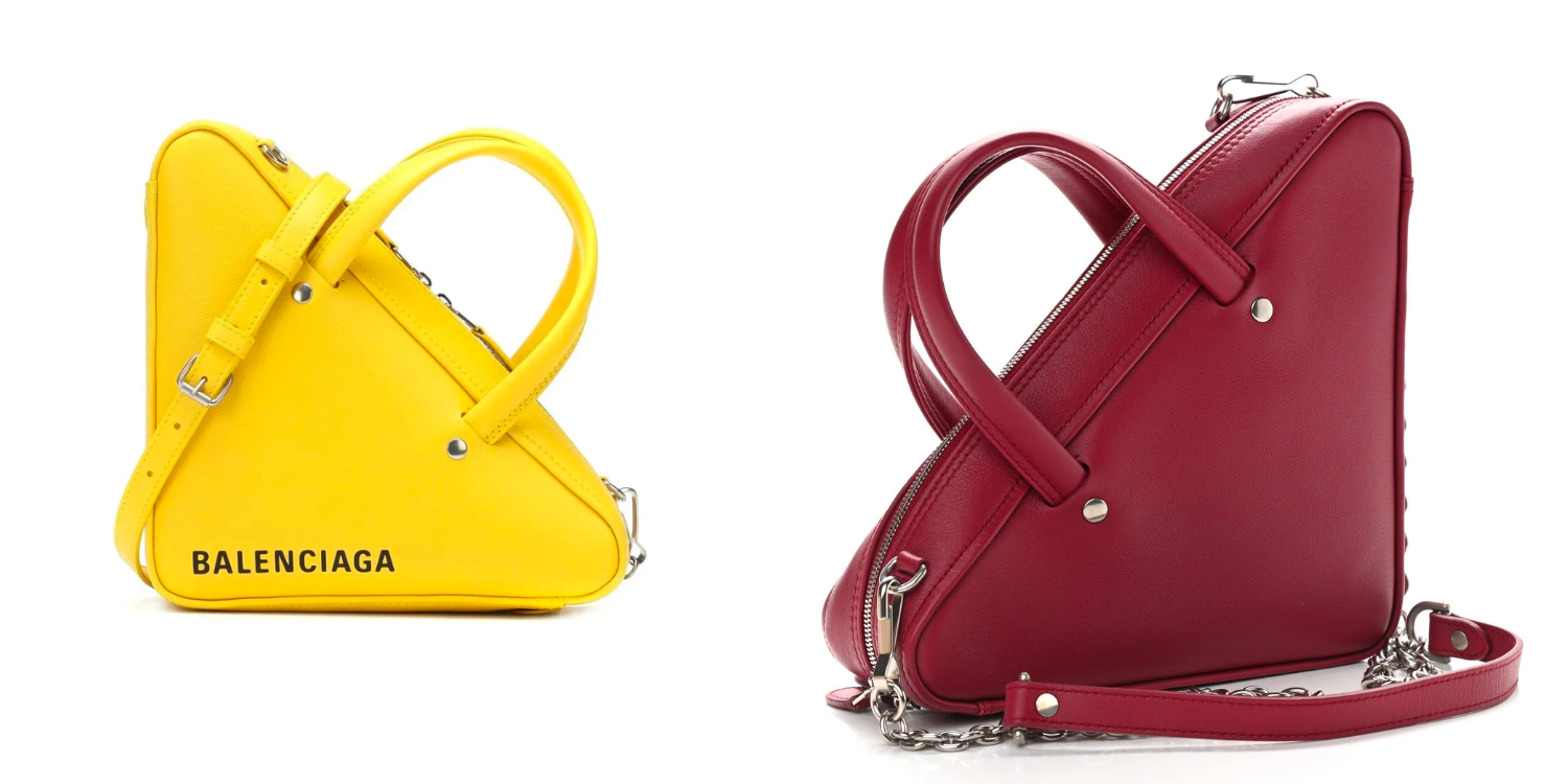 Triangle Bags Like Balenciaga's to Give Your Outfit an Edge