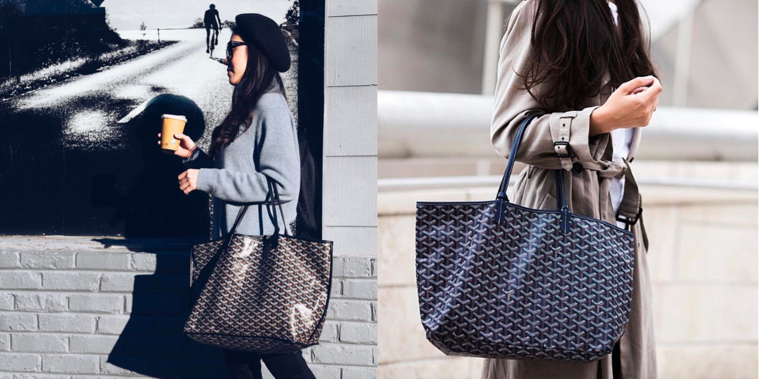 The History of The Goyard Saint Louis Tote - luxfy