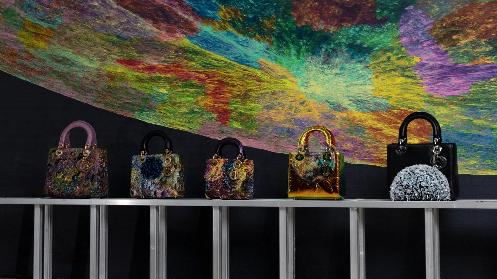 Princess Diana's favourite Dior bag gets a dazzling artistic update