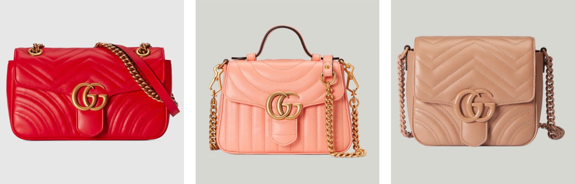 Gucci GG Marmont Matelasse Small Shoulder Bag Velvet (Varied Colors)
