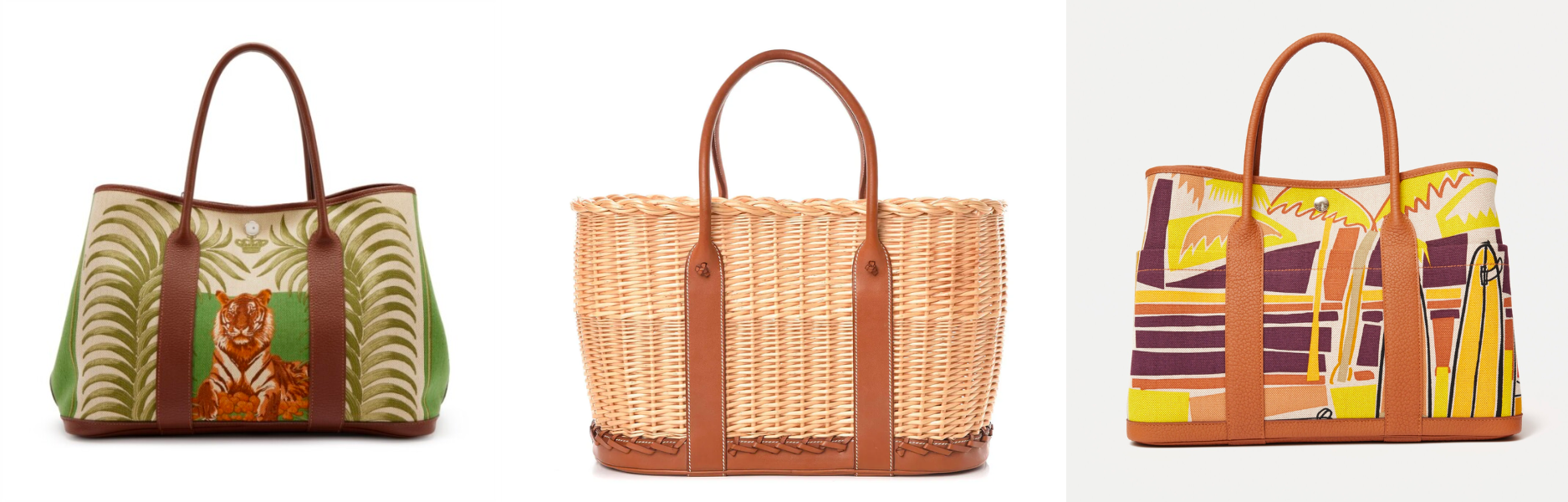 Exploring the Exquisite Detailing of the Hermès Garden Party Tote