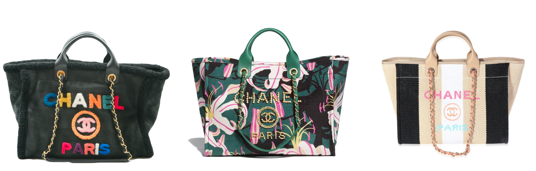 chanel deauville tote 2020