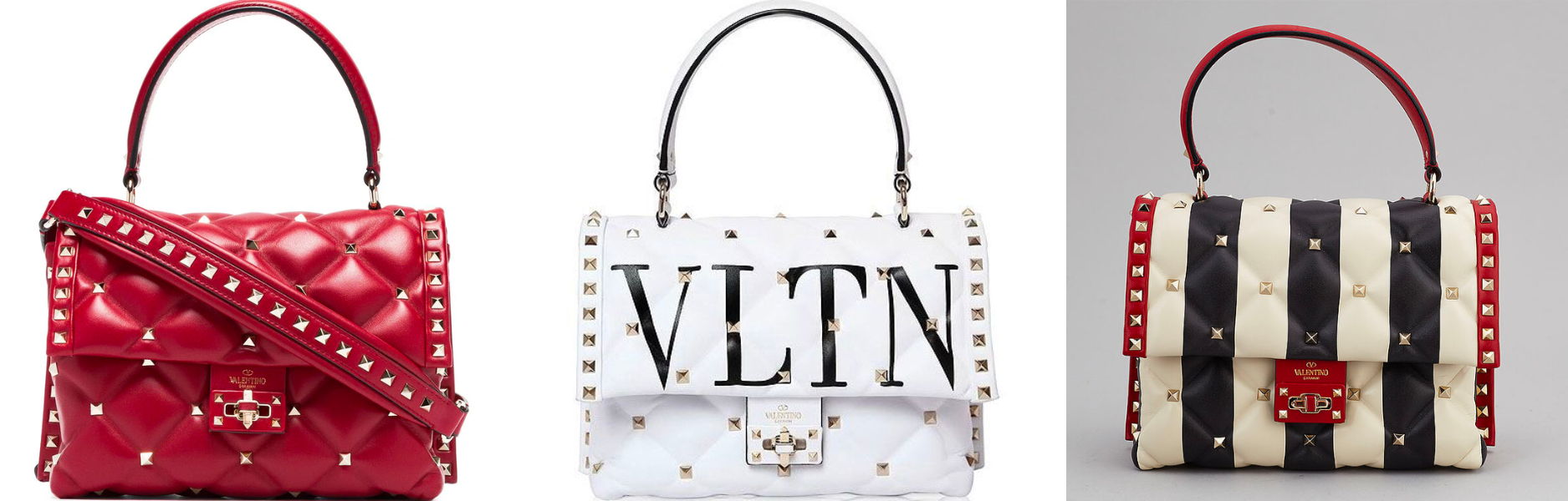 Valentino Rockstud Spike Bag Collection - Spotted Fashion