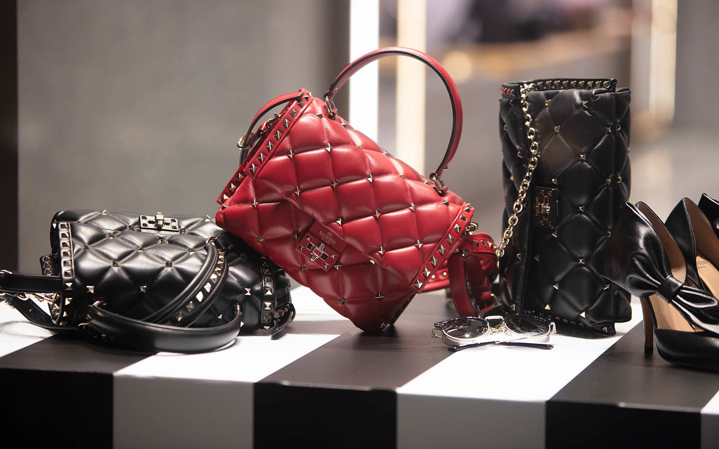 The Luxurious Charm of Valentino Candystud Bags Statement of