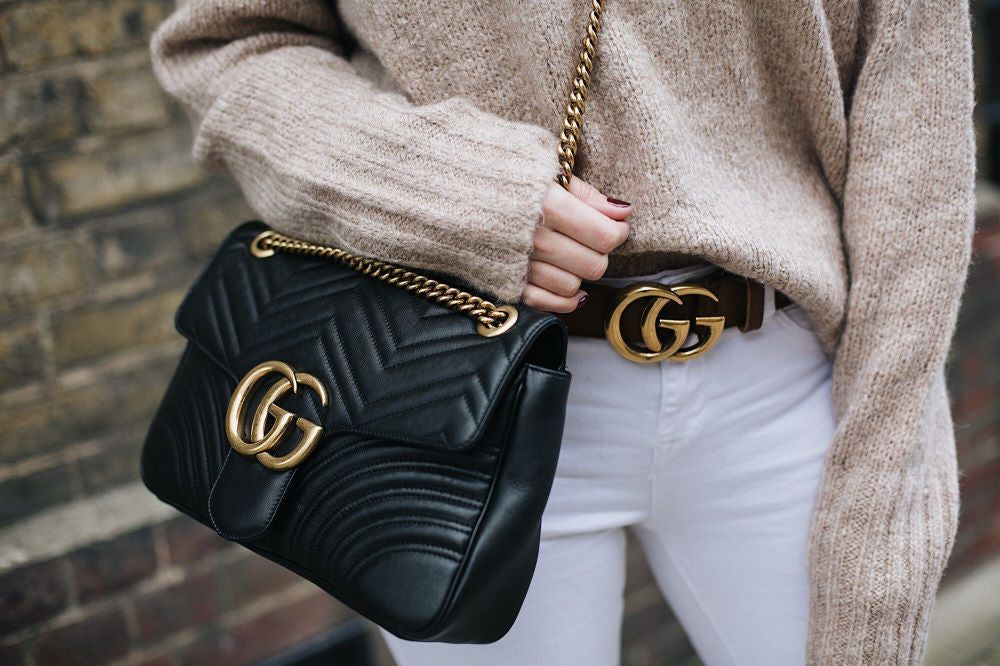 Handbags Black Gucci_marmont Velvet Premium Sling Bag, For Casual