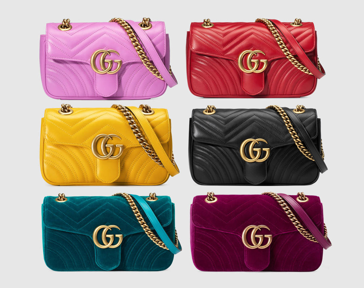 Handbags Black Gucci_marmont Velvet Premium Sling Bag, For Casual
