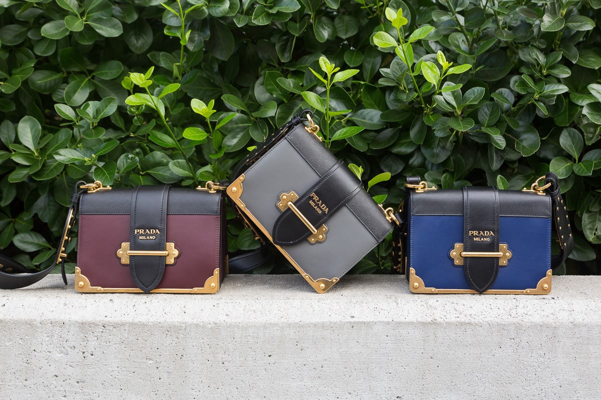 Both Classic and Modern, Introducing the Prada Tessuto Chain Bag - PurseBlog