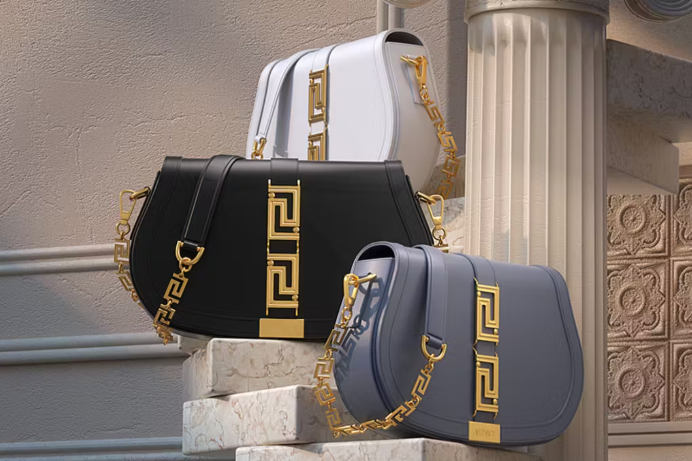 Versace Greca Goddess Mini Bag proceeds to Elton John AIDS Foundation –  LuxUness