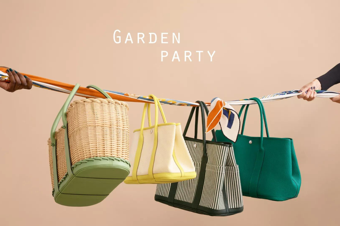 Exploring the Exquisite Detailing of the Hermès Garden Party Tote